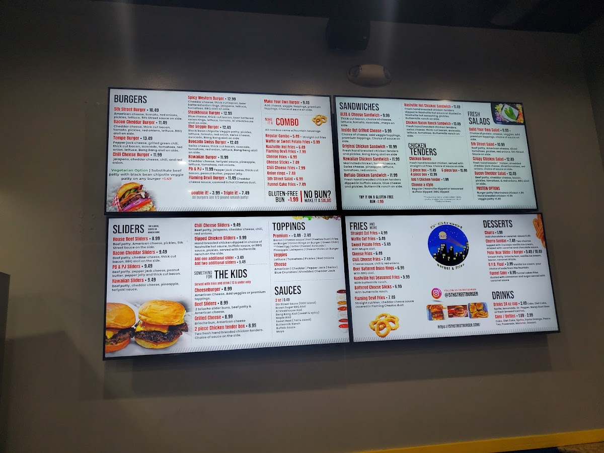 5th Street Burger & Fries Menu - Image 4